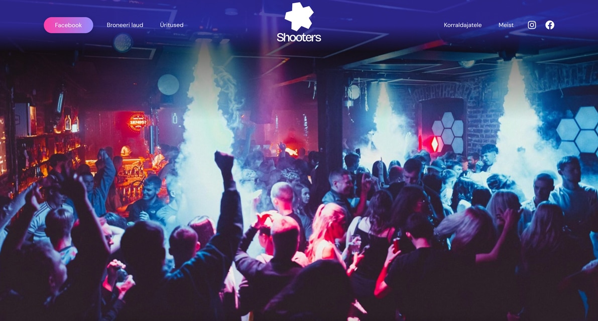 shooters-klubi-veebidisain